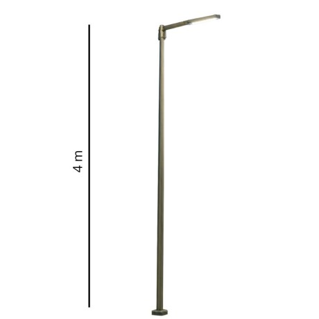 Columna Curve Pole 4 mt para una Luminarias Columna Curve Pole 4 mt Para Una Luminarias