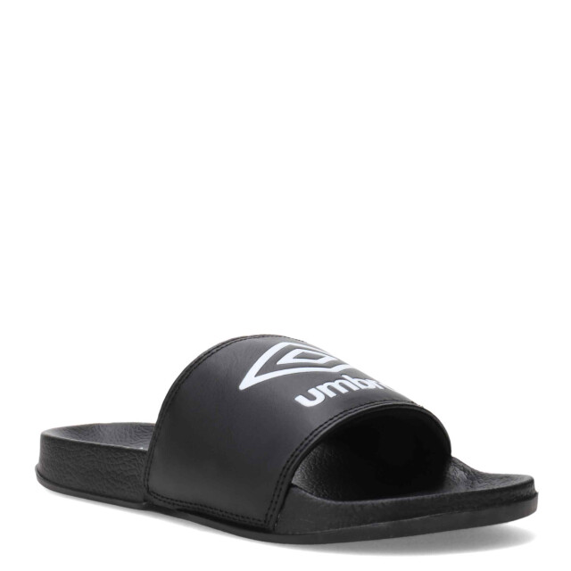 Chanclas de Hombre Umbro Locker Room Negro - Blanco
