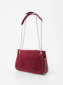 Cartera Betsy Rojo Oscuro