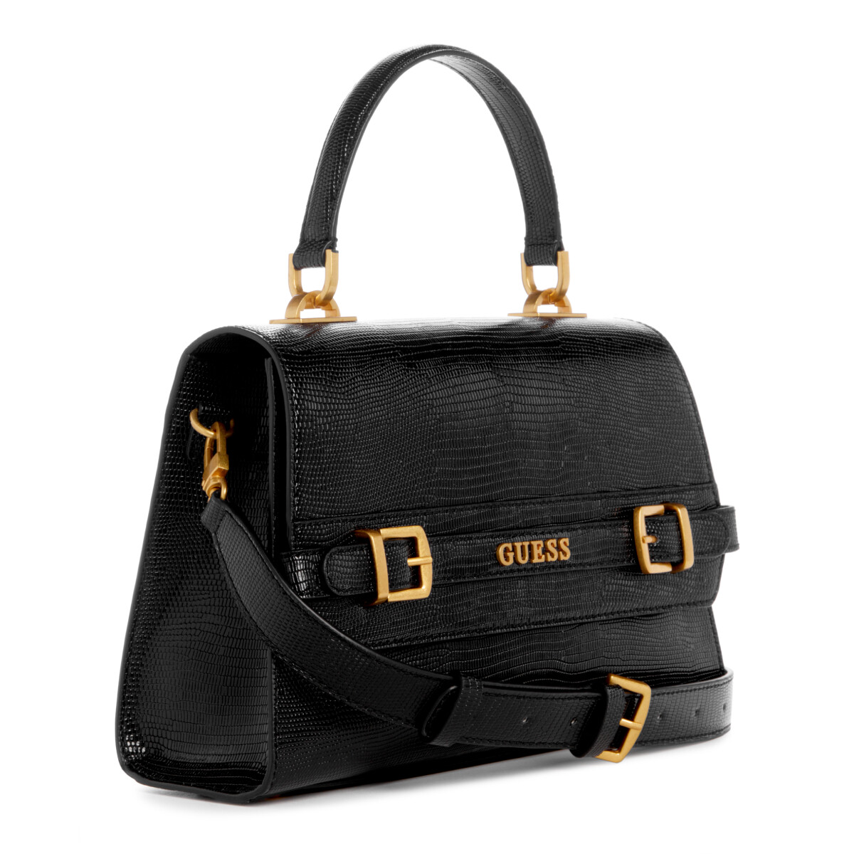 Cartera Guess Sestri Mediana Negro 