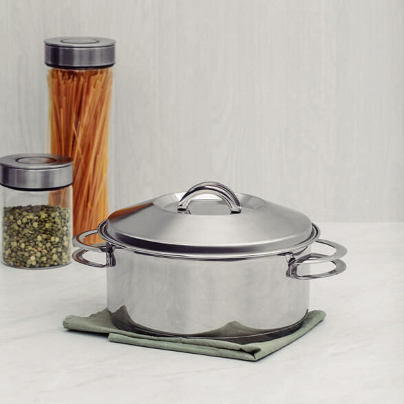 Olla con asas modelo SOLAR, 4,74 Lts. -TRAMONTINA TF1665