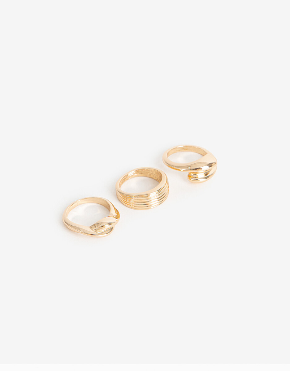 Anillo Set Metal 