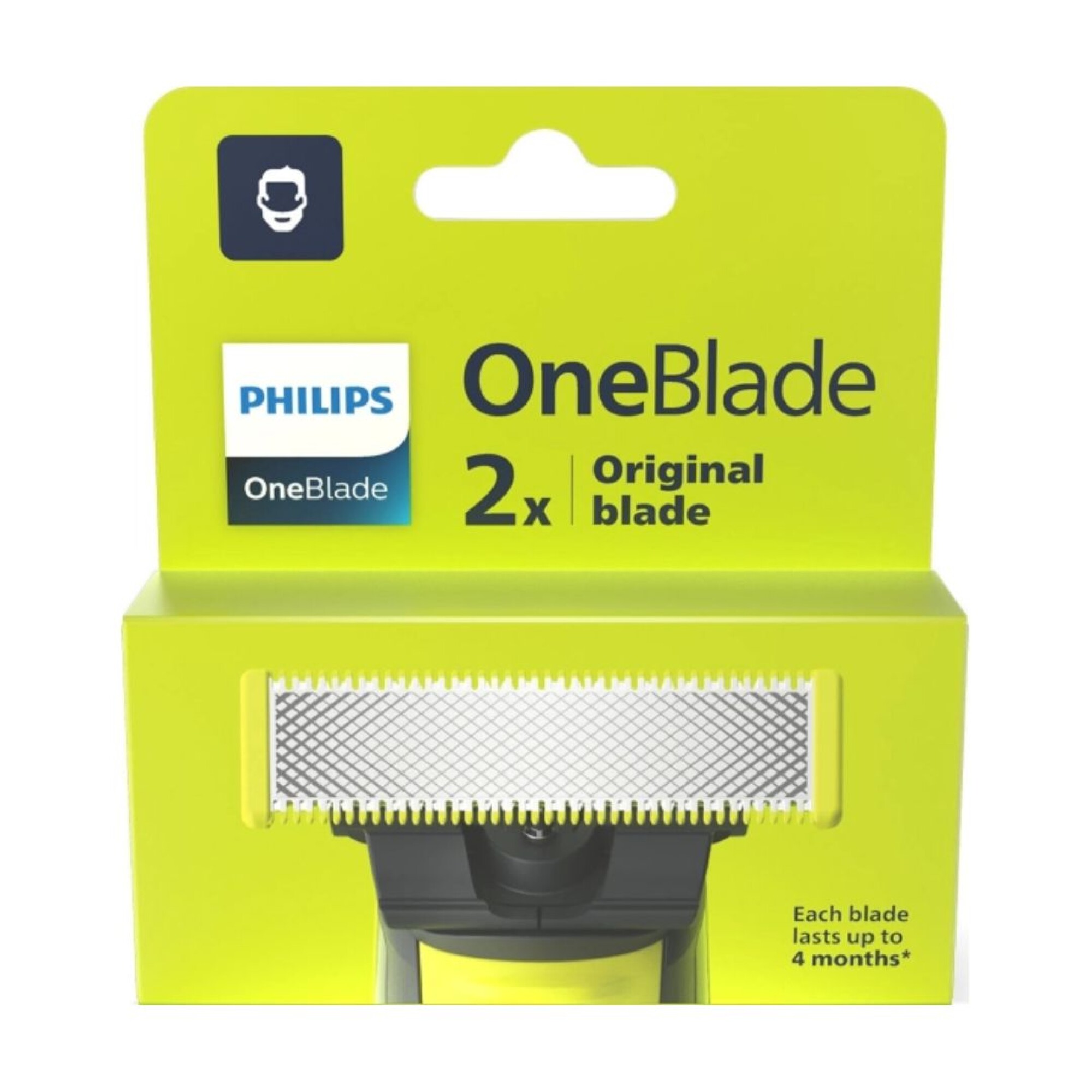 Сменные лезвия Philips OneBlade QP220/51, набор из 2 шт.