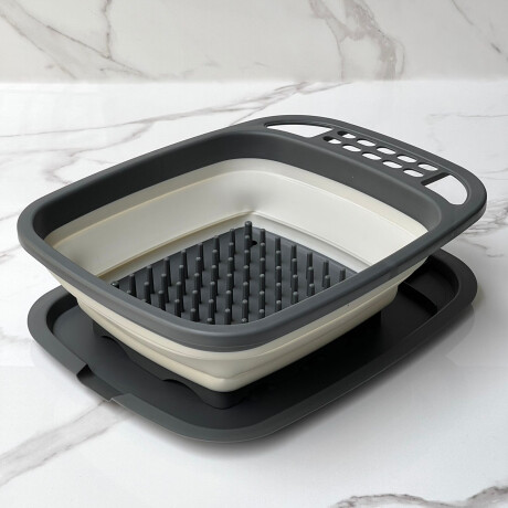 Escurridor de Platos Plegable Danny Home Largo 48cm x Ancho 38cm x Alto 15cm Escurridor de Platos Plegable Danny Home Largo 48cm x Ancho 38cm x Alto 15cm