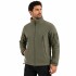 Campera Polar Táctica Verde