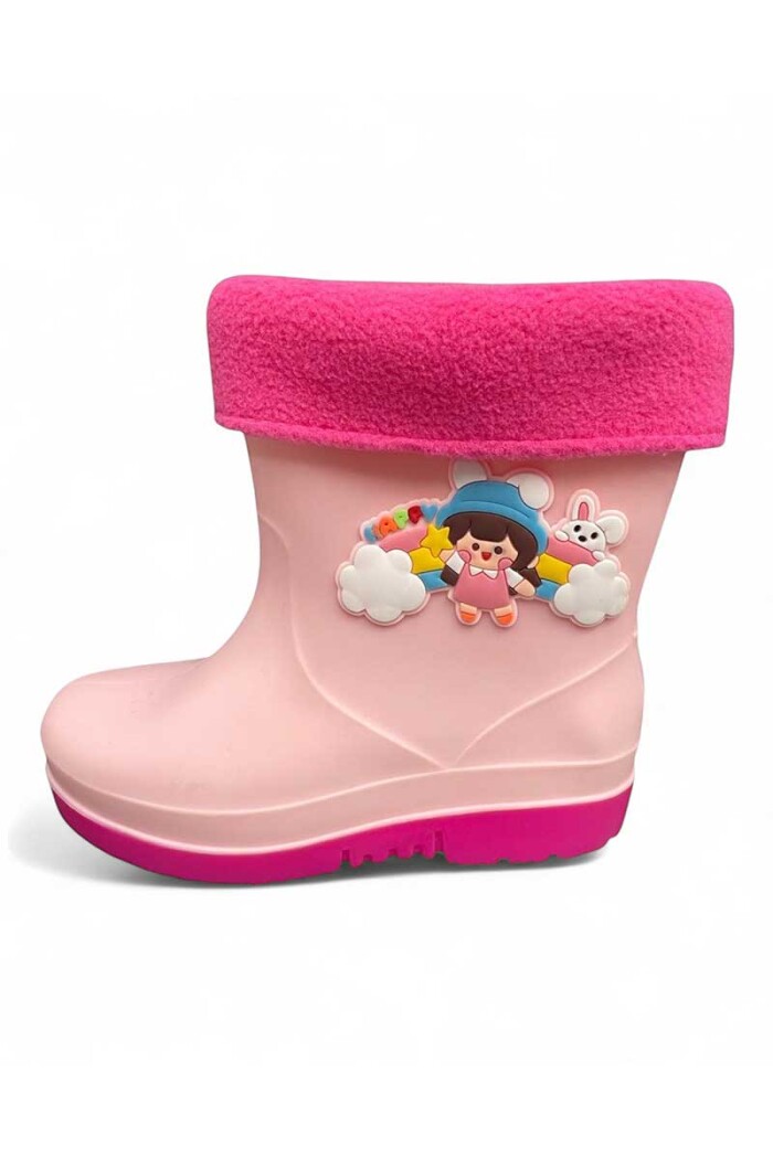 BOTA DE LLUVIA INFANTIL TRINY Rosa