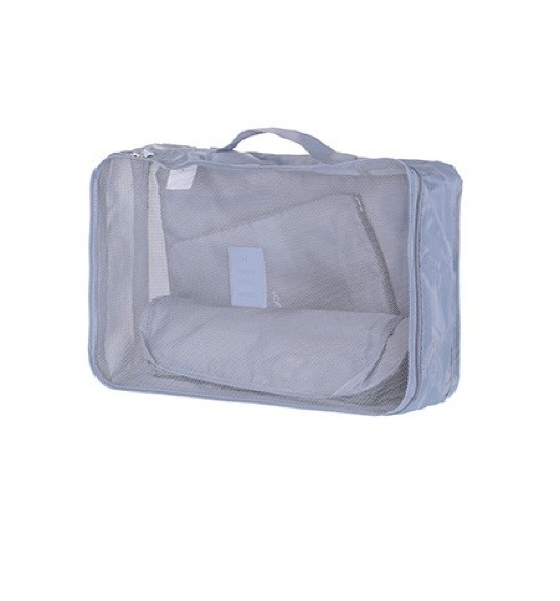 Set organizadores de viaje plegables 4 pcs - gris 