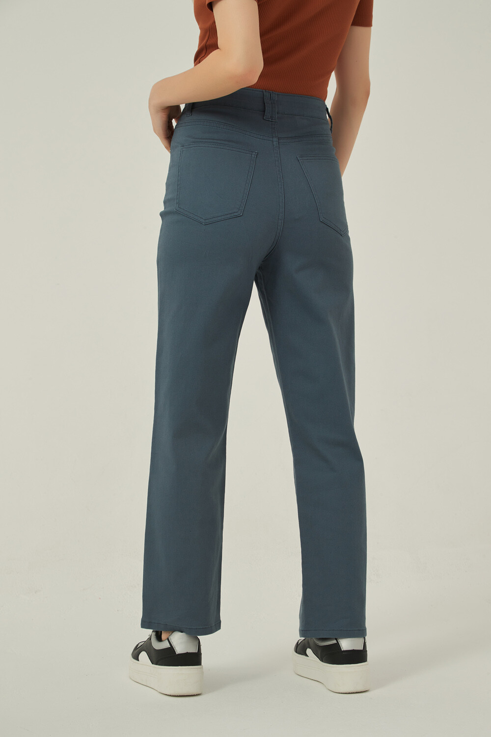 Pantalon Larac Azul Grisaceo