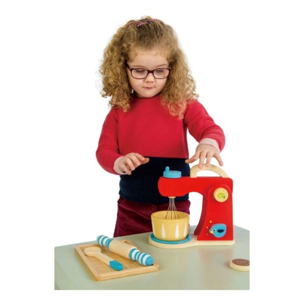 Juego De Madera Mezcla Panadero Tender Leaf Madera Niños Juego De Madera Mezcla Panadero Tender Leaf Madera Niños