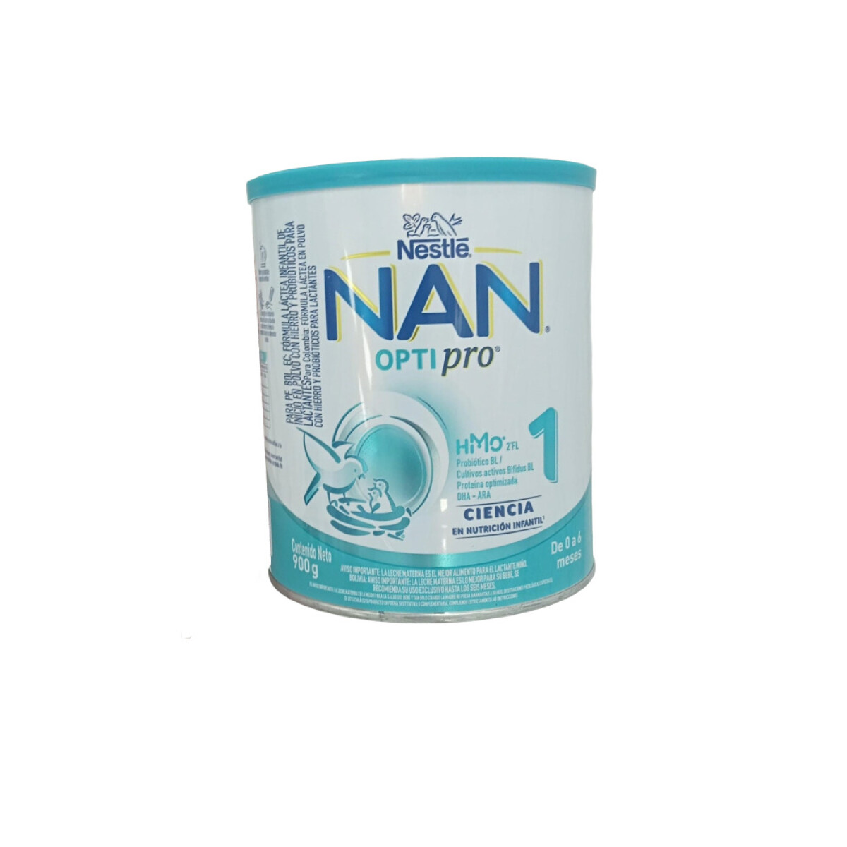 NAN 1 OPTIPRO 0-6 MESES FR. X 900 GR. 