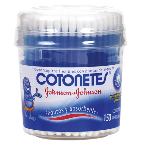 Cotonetes Johnson & Johnson 150 Unidades