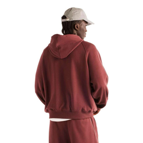Campera Trackside French Terry Hoodie de Hombre Chocolate