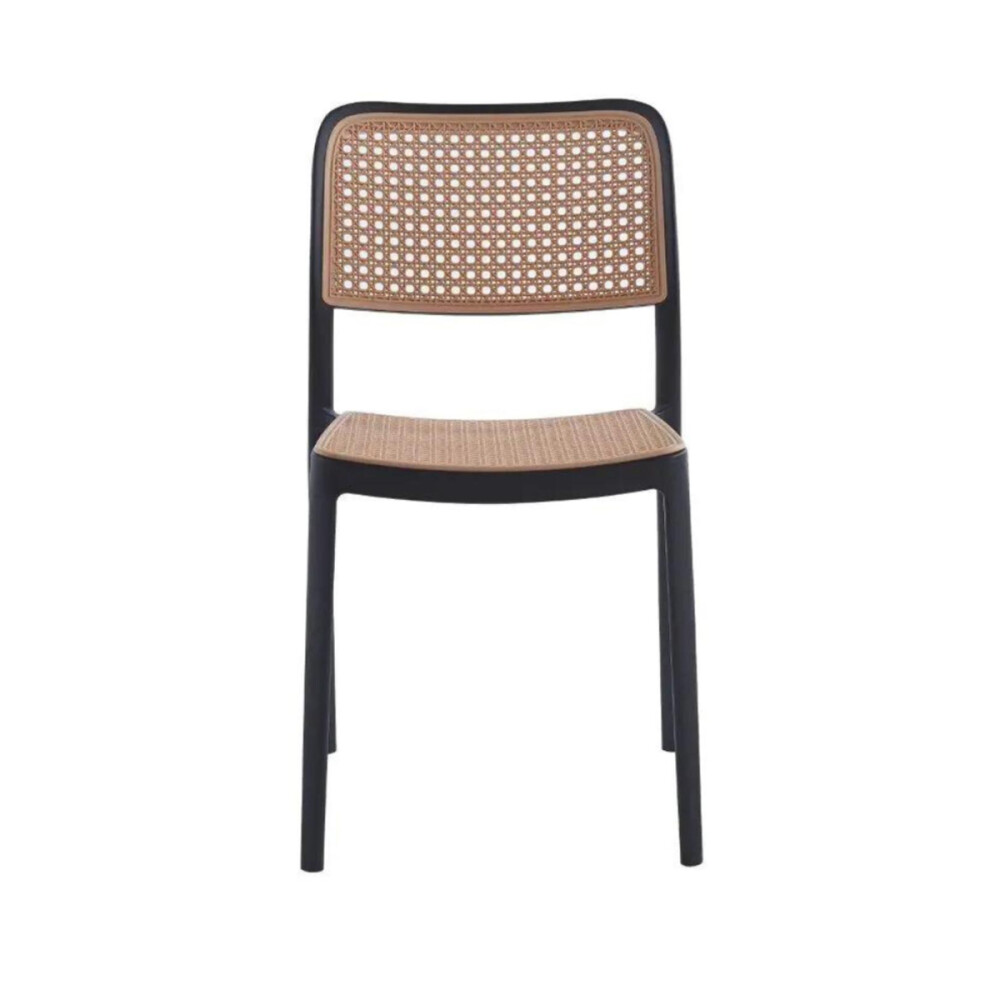 Silla de exterior Frank Negro