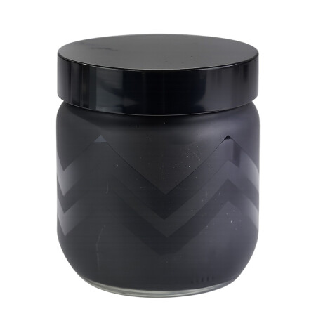 FRASCO HEREVIN VIDRIO 425ML MAT BLACK ZIGZAG FRASCO HEREVIN VIDRIO 425ML MAT BLACK ZIGZAG