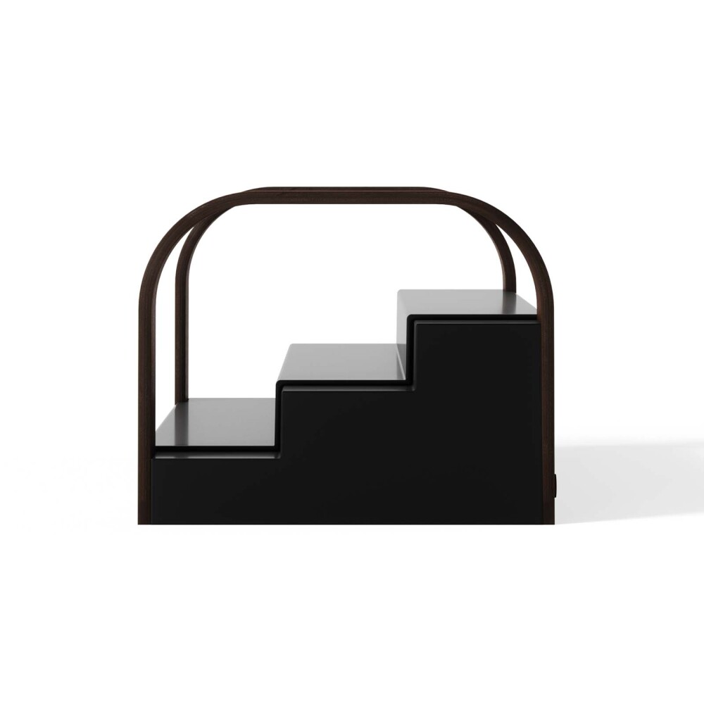 ORGANIZADOR PLASTICO-RECICLADO-Y-MADERA NEGRO BELLWOOD