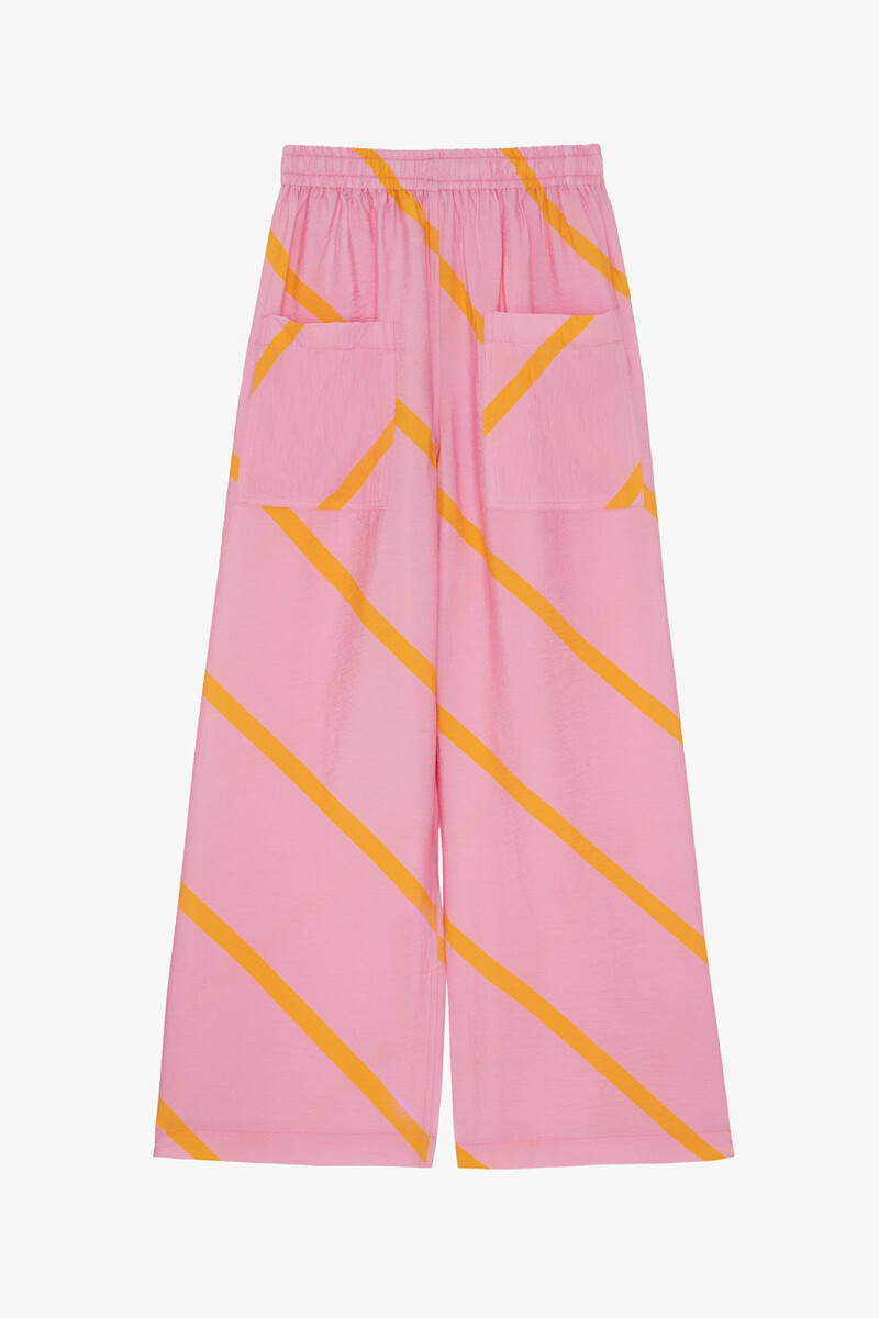 PANT PRINT Rosa