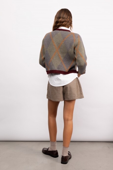 Cardigan Margot Gris