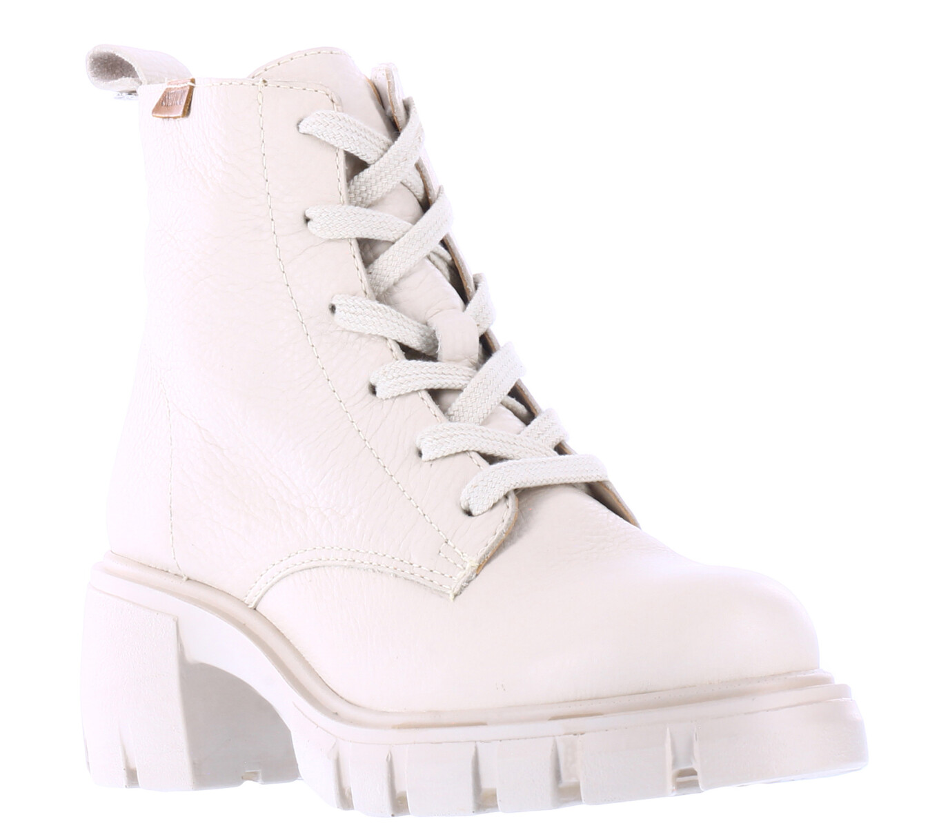 Bota de Mujer Bottero acordonada - Blanco Hueso 