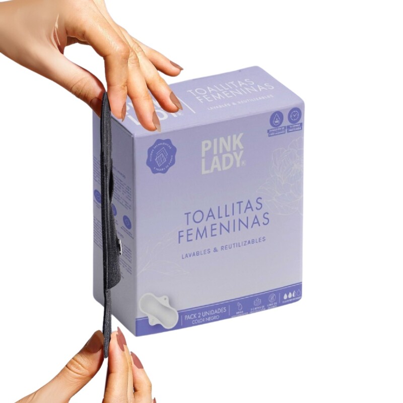 Toallas Femeninas Pink Lady Reutilizables 2 Uds. Toallas Femeninas Pink Lady Reutilizables 2 Uds.