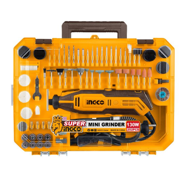 MINI TORNO 130W EN VALIJA C 252 ACCESORIOS INGCO MG133281 MINI TORNO 130W EN VALIJA C 252 ACCESORIOS INGCO MG133281