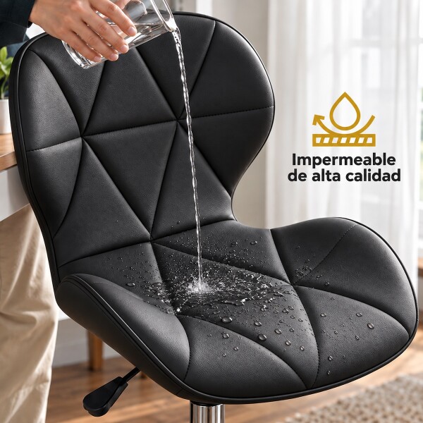 Silla Oficina Imback Escritorio Ergonomica Cuero Sintético IMBACK Color Negro Silla Oficina Imback Escritorio Ergonomica Cuero Sintético IMBACK Color Negro