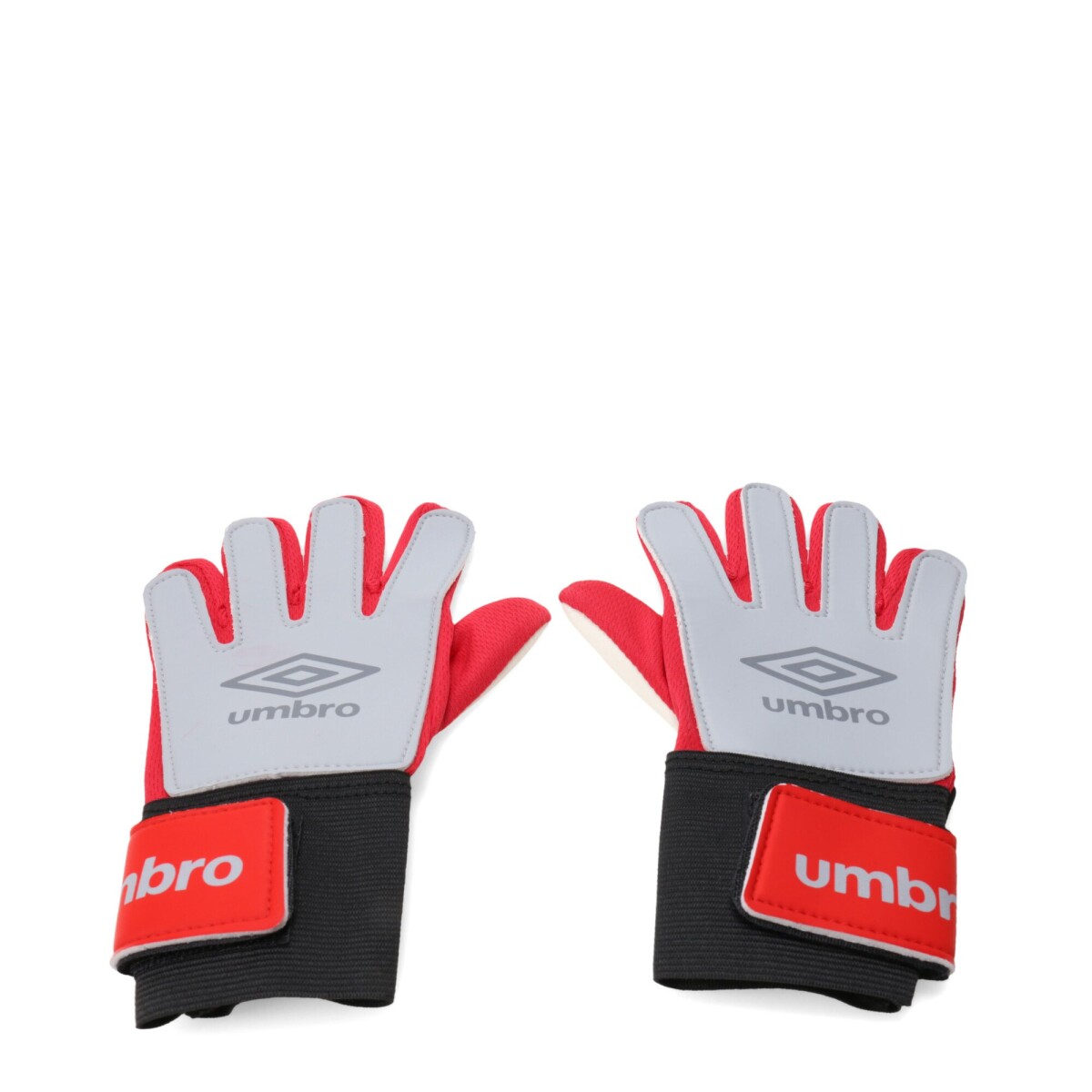Guantes Infantiles Umbro Golero - Rojo - Gris 