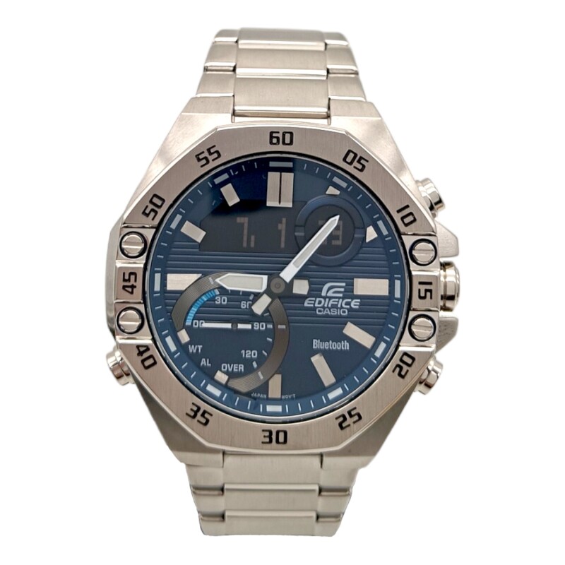 EDIFICE CASIO ECB 10D 2ADF plateadouniforme