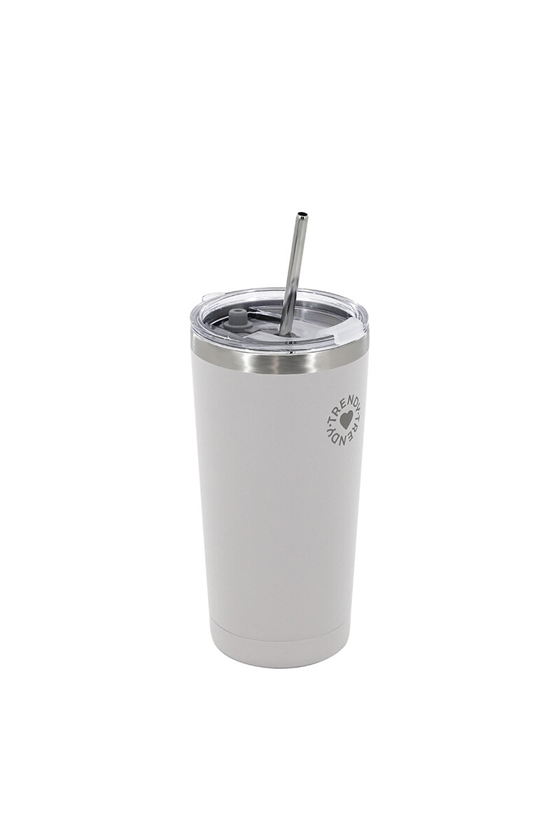 Vaso termico Trendy Blanco
