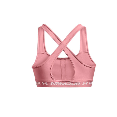 TOP UNDER ARMOUR CROSSBACK MID BRA Pink