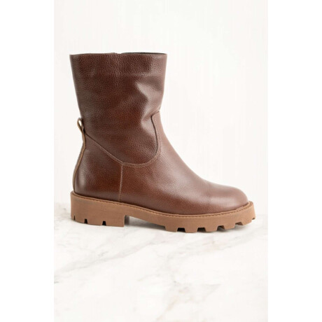Bota Cuero Marron