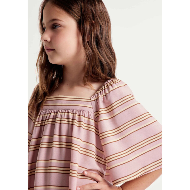 VESTIDO MM FEM ROSA CLARO