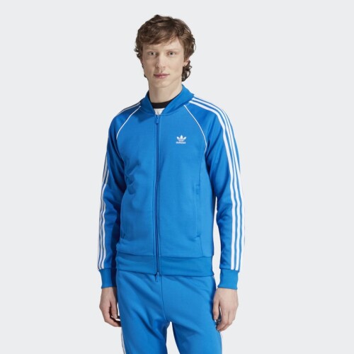 Campera Deportiva Adidas Adicolor Classics SST Azul