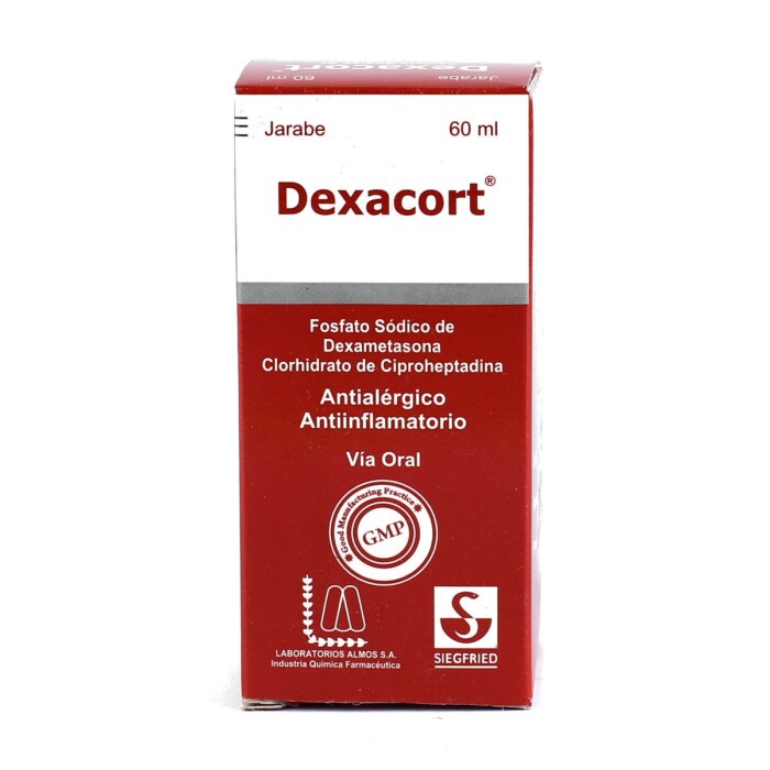 DEXACORT JARABE FRASCO X 60 ML. única