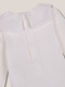 Body Con Cuello Grande Blanco Roto