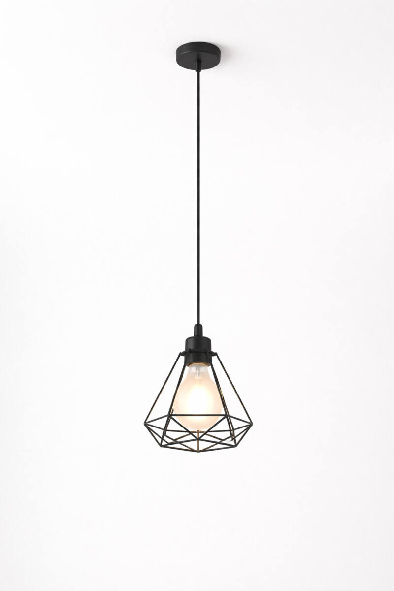 LAMPARA COLGANTE UPTOWN - NEGRO 