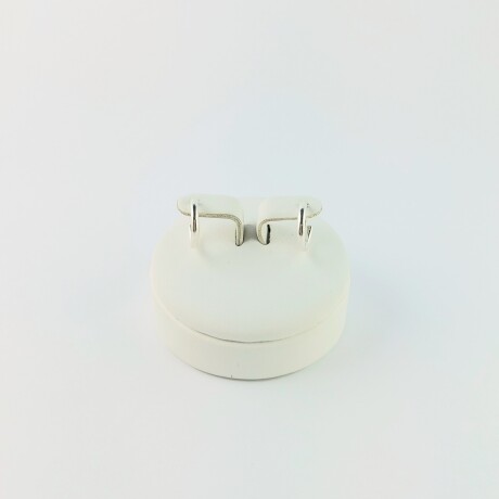 Par de aros de plata 925, Modelo Porteño. Par de aros de plata 925, Modelo Porteño.
