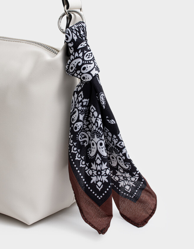 Saca Cartera Saca B&w - Blanco Crudo
