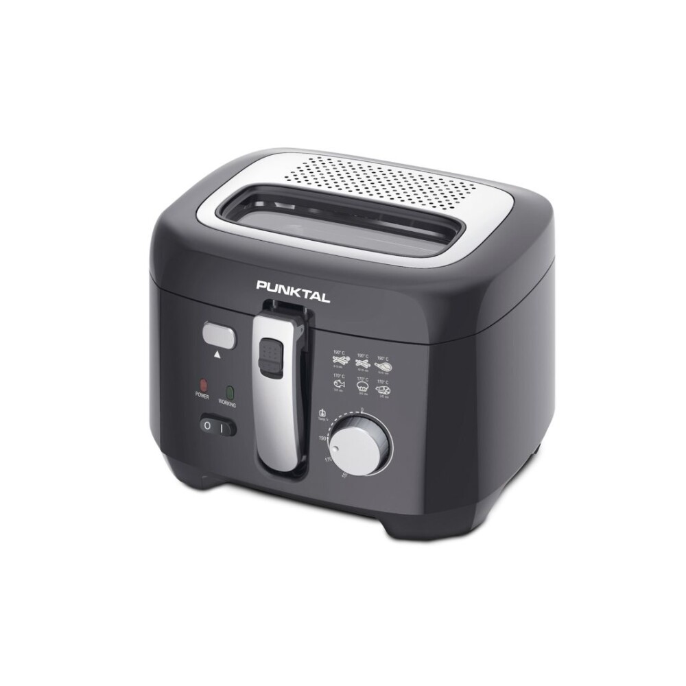Freidora de Aceite 1800W 25L Apertura Automtica Punktal Freidora de Aceite 1800W 25L Apertura Automtica Punktal