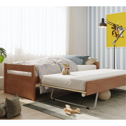 CAMA MARINERA MADERA MACIZA DOUBLE AMENDOA CAMA MARINERA MADERA MACIZA DOUBLE AMENDOA