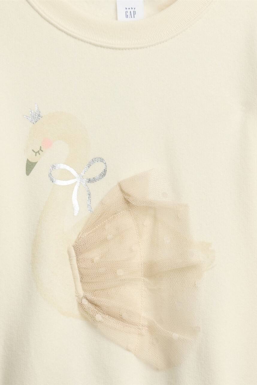 Buzo Deportivo Toddler Niña Ivory Frost