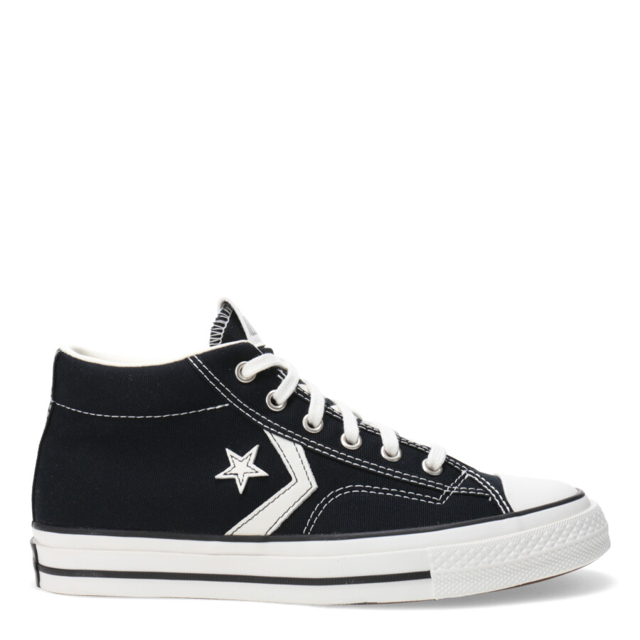 Championes Unisex Converse Star Player 76 HI Negro - Blanco