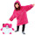 Buzo Polar Magico Canguro Peluche P/ Niños Diseños Rosado