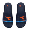 Diadora Isola Ojota Tira Ancha Con Logo - Marino/Naranja Marino-Naranja