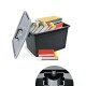 Caja organizadora 50 lts NEGRO Y GRIS