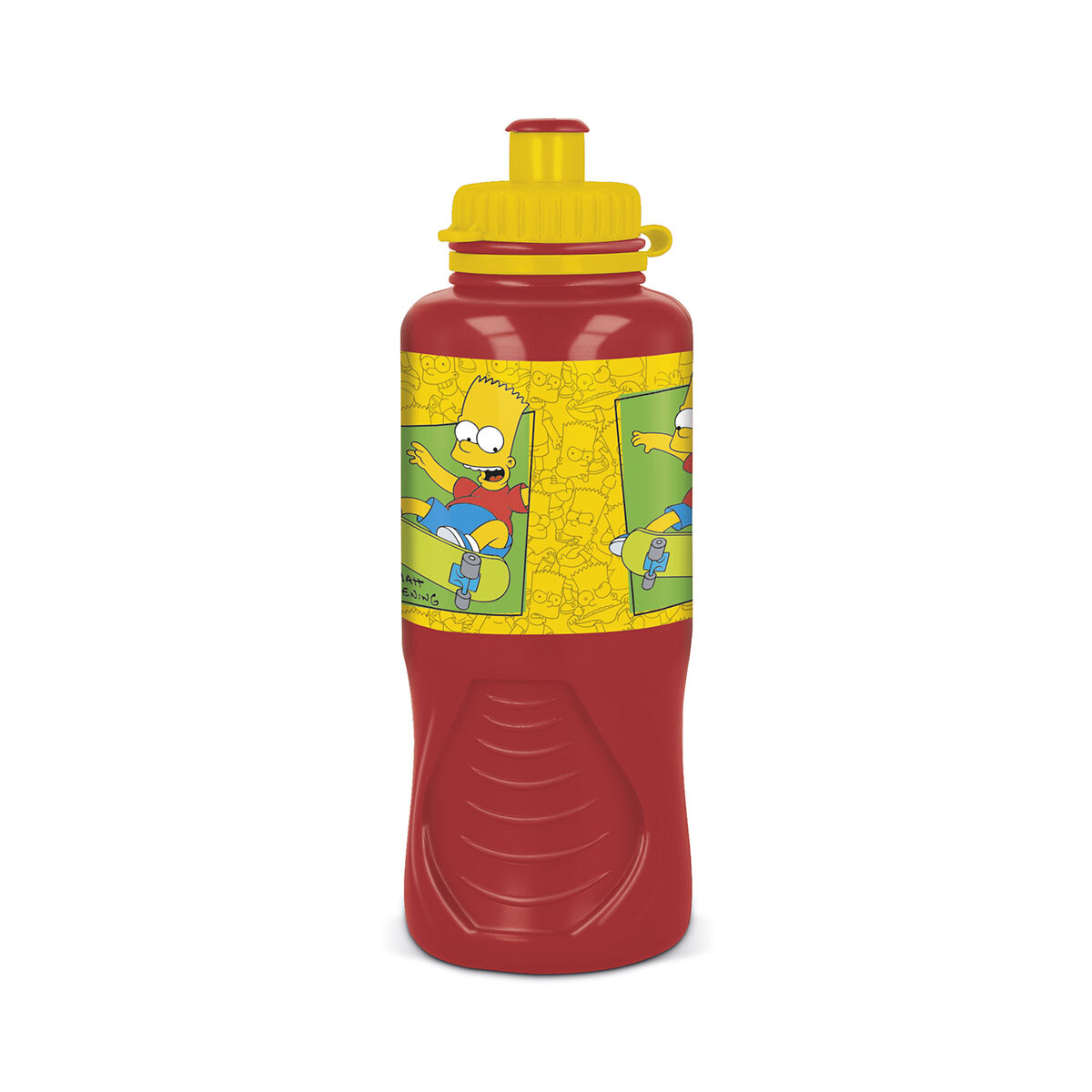 Botella Plástica Ergonómica Simpsons 430 ml 