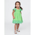 EYELET SMOCKED DRESS JULEP GREEN