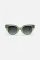 Lentes Tiwi Kerr Shiny Bicolor Gradient Green With Green Gradient Lenses