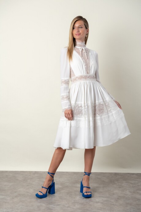 VESTIDO OLIVIA Blanco