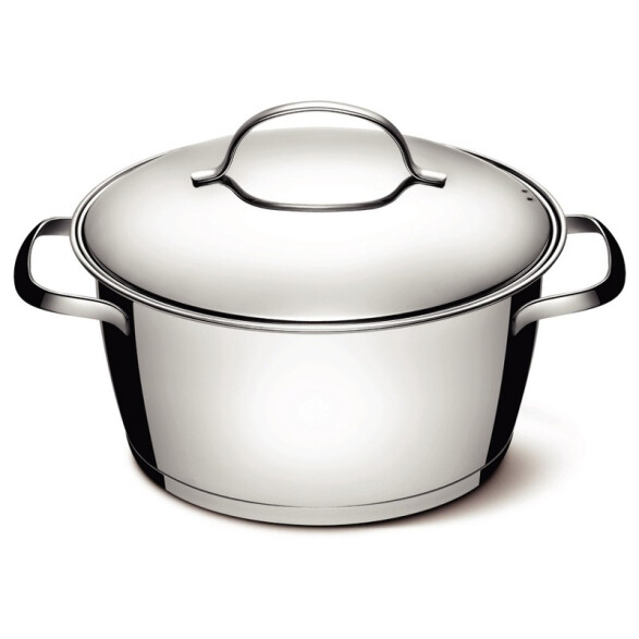 Olla honda con asas y tapa modelo ALLEGRA, 5,67 Lts. -TRAMONTINA TF1812