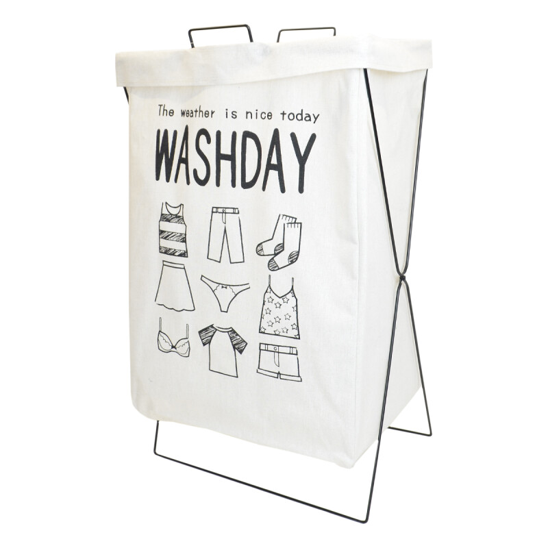 Cesto para ropa articulado BEIGE